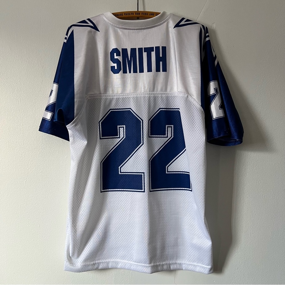 Vintage Emmitt Smith Apex One Dallas Cowboys 22 Jersey Men's NFL Football Size M - Picture 9 of 9
